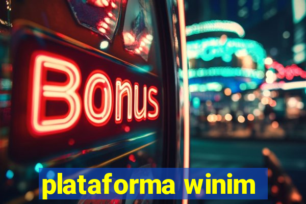 plataforma winim